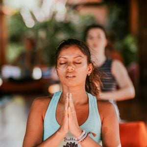 yoga retreat chanting meditation